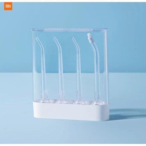 Original Xiaomi Mijia electric tooth flusher nozzle 4 pcs Food contact nozzle