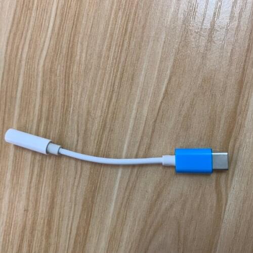 100pcs Type c to 3.5mm Headphone jack 3.5 AUX USB C Cable For Sumsung s8 s9 Xiaomi Mi 9 8 se Oneplus 7 pro Audio USB C Adapter