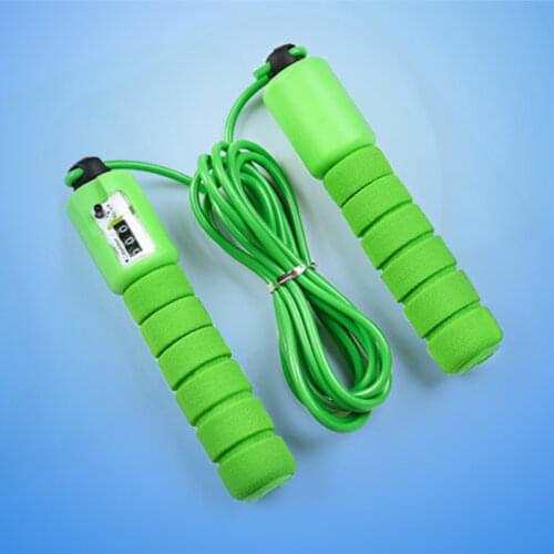 Adjustable Professional Electronic Counting Jump Rope Adult Pattern Fitness Skipping Crossfit Jump Rope