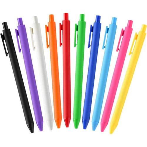 Kawaii KACO PURE Candy colors Writing fluently Gel Pen 0.5mm Pen refill Black ink School & Office Supplies for Student Gift