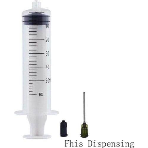 50ml Luer Lock Syringe and 14G Blunt end Tips Free Shipping Pack of 2
