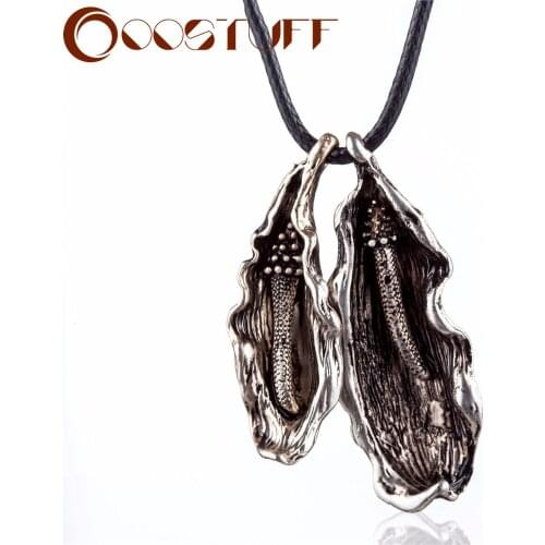 VIntage Womens Silver Color Plant Statement Necklaces & Pendants Petal Jewelry Long Chain Necklace Female Neck Decoration 2020