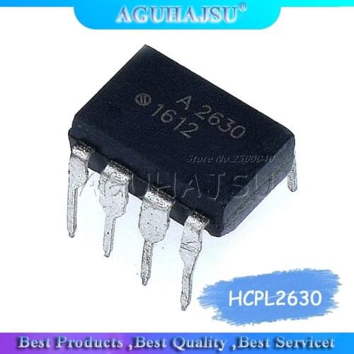 10PCS HCPL2630 DIP8 HCPL-2630 2630 A2630 DIP new and original IC