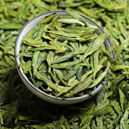 2021 5A Famous Good Quality Dragon Well Chinese Tea the Chinese Green Tea West Lake Dragon Well Health Care Slimming Beauty