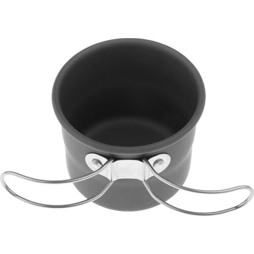 Aluminum Alloy Camping Hiking Mug Outdoor Climbing Picnic Cup for Mountaineering Trekking