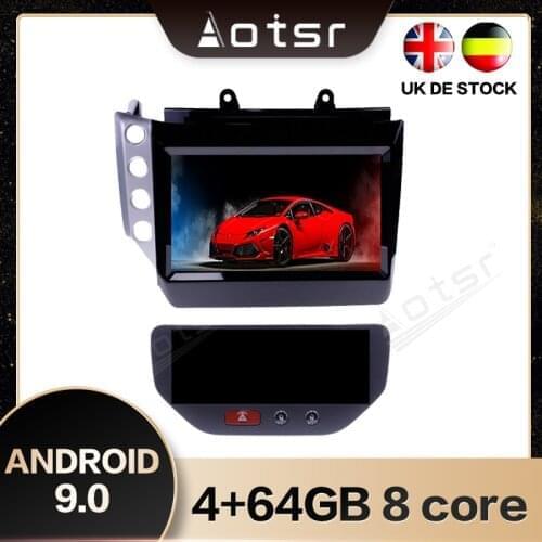 For Maserati GT/GC Grancabrio GranTurismo 2007+ Android 9.0 Car GPS Navigation Radio Android Screen Multimedia Fast boot
