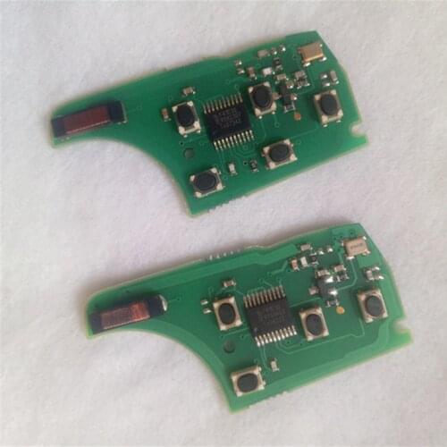 DAKATU 4 Button Remote control PCB board For Buick For Chevrolet Opel 2 3 4 Button Flip folding Remote key 433MHZ/315MHZ