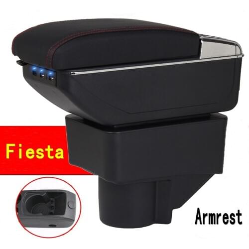 For Fiesta Armrest Box