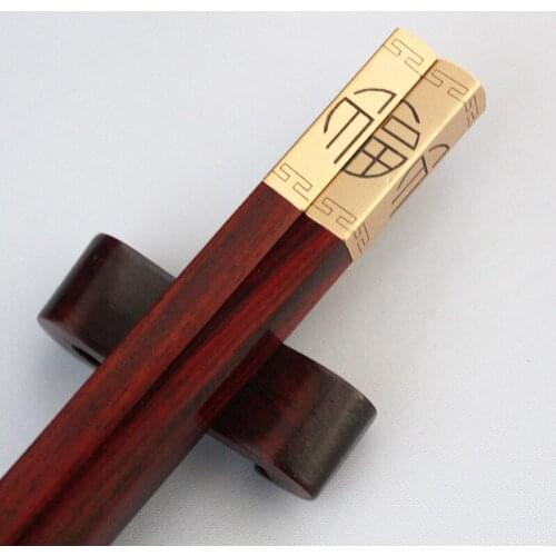 Red Wood Chinese Chopsticks Reusable Tableware Natural Wooden Chopsticks Wedding Gifts Birthday Gifts Black Wood Chopsticks