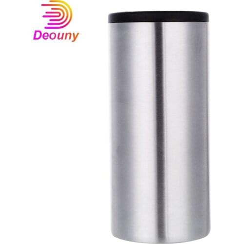 DEOUNY Wine Cooler Double-Wall 12OZ Can Cold Insulation Drink Cover Vacuum Coke Stainless Steel Beer Champagne Cooler Barware