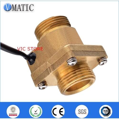 Brass Magnetic Reed Switch Heat Water Flow Switch Flow Meter VC4050
