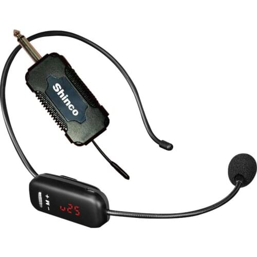 Microphone Headset U Band FM Microphone Pull Rod Speaker Box Wireless Microphone Portable Microphones