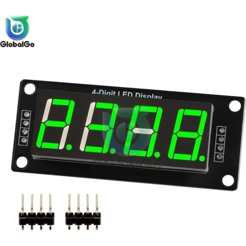 TM1637 LED Display Module For Arduino 7 Segment 4 Bits 0.56 Inch Clock RED Anode Digital Tube Four Serial Driver Board Pack