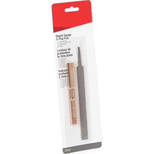 2pcs Universal Chainsaw Sharpening Tool Kit Chain Saw Depth Gauge Flat File Set High Quality