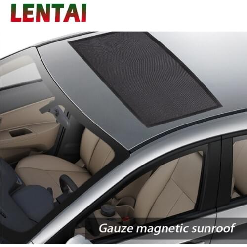 LENTAI 1PC Car Sunroof Cover Sun Visor Mesh Mosquito Dust Protection For BMW E60 E36 E46 E90 E39 E30 F30 F10 F20 X5 E53 E70 E87