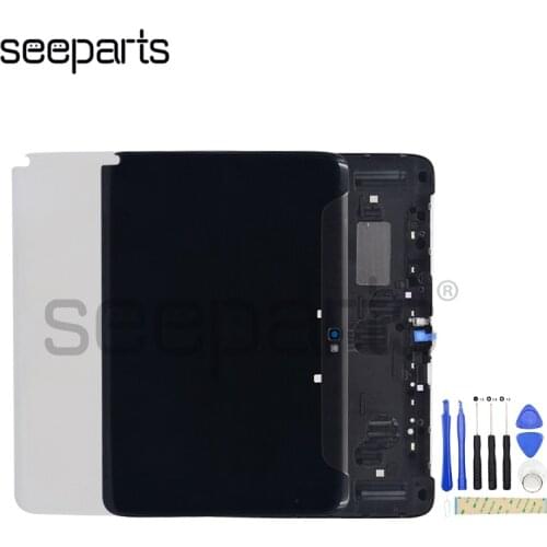For Samsung Galaxy Note 10.1 N8000 Back Battery Cover Rear Glass Housing Adhesive Sticker Replacement Part For Samsung N8000