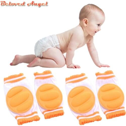 Toddler Kid Kneepad Protector Child Gaiters Soft Thicken Terry Non-Slip Safety Crawling Baby Harnesses & Leashes Well Knee Pads