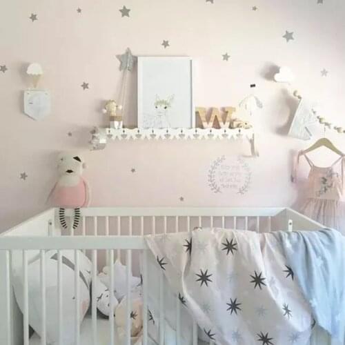 Baby Nursery Little Stars Wall Stickers For Kids Room Wall Decal Children Room Wall Sticker Kids Room Wall Art Home Decoration