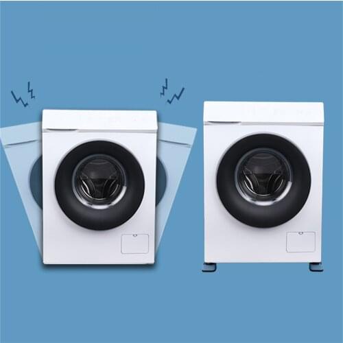 Washing machine foot pad anti-skid drum shock absorption special refrigerator base booster mat