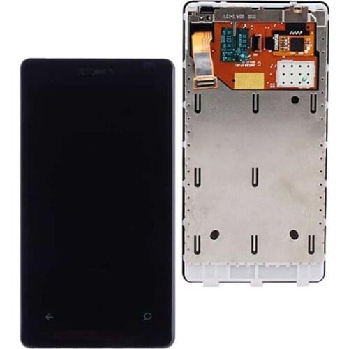 STARDE Replacement LCD For Nokia Lumia 800 LCD Display Touch Screen Digitizer Sense Assembly Frame 3.7"