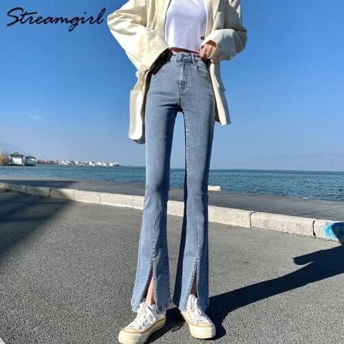 Женские джинсы клеш Streamgirl China At AliExpress