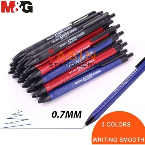 M&G W3002 High Quality M&G 0.7mm Fine ballpoint Pens Writing Smooth Writing Ballpoint Pens Office Or School Stationery