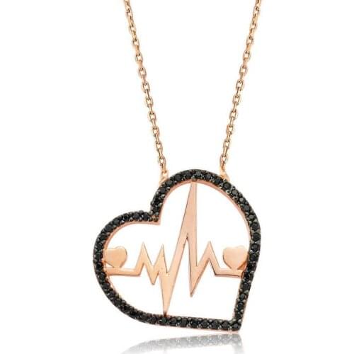 Silver Heart Ritmi Lady Necklace