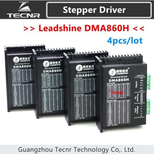4pcs original Leadshine DMA860H driver DC 24-80V for 86/110 2 Phase stepper motor replace MA860H,MA860