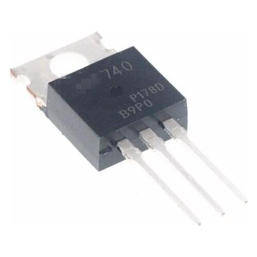 5 PCS IRF740 Field Effect Transistor TO-220 Direct Plug IRF740