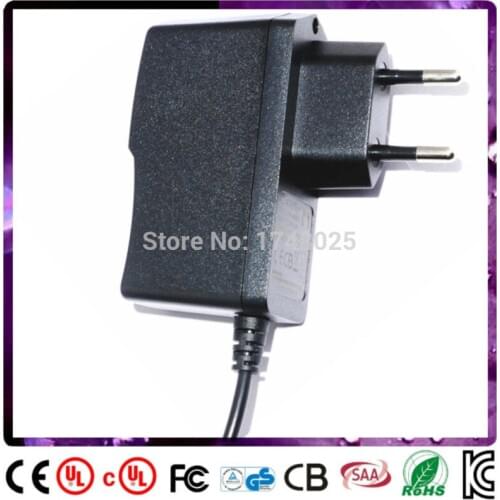 Free shipping 18v 200ma adapter 0.2a 3.6w dc adaptor EU input 100 240v ac 5.5x2.1mm 0.9m DC cable Power Supply transformer
