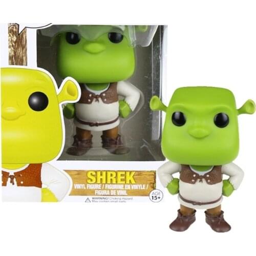Anime Movie Shrek 278# 10cm Vinyl Action Toy Figures Brinquedos Collectible Original Model Best Toys for Children Gift