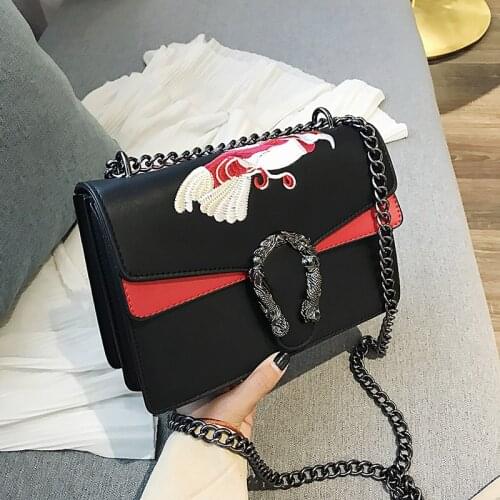 Womens shoulder bag small square bag fashion new Messenger bag 2019 discount women handbag high quality PU bags