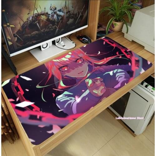New Anime Chainsaw Man Pochita Power Makima Otaku Mouse Pad Laptop Gaming Mice Mat Anti-Slip Desk Keyboard Mat Playmat Cosplay