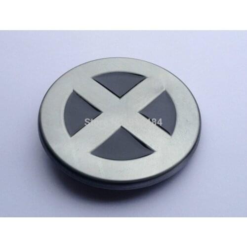 NEW X-Men Superhero Metal "X" Costume Belt Buckle JF-B10-02 suitable for 4cm wideth belt with continous stock