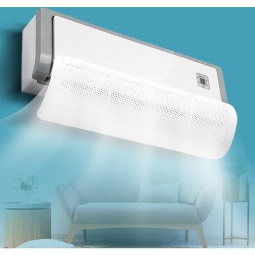 ORZ Air Conditioning Windshield 180° Adjustable Anti-direct Blowing Air Deflector Air Conditioning Baffle