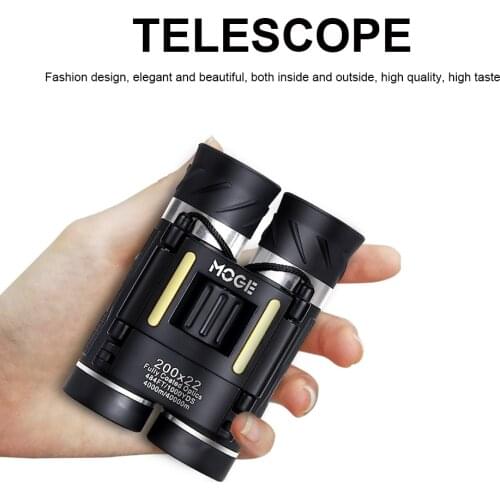 200X22 Professional HD Binoculars Low Light Vision Phone Telescope High Magnification Micro Telescope for Hiking Hunting Bird