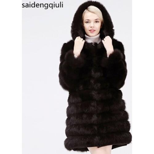 Saidengqiuli Fashionable Fur Coats