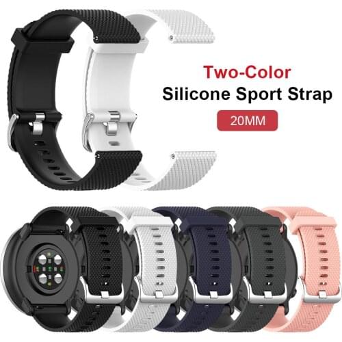 Sport Watch Band Strap Wristband Smart Watch Strap For Garmin Venu Amazfit GTS for Samsung Gear S3 Silicone Bracelet