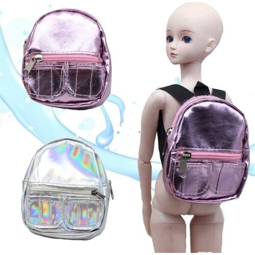 18Inch Girl Doll Bag Toy for 43cm Baby Dolls Education Toy as Fit 1/3 BJD Doll Mini Backpack Doll Accessories