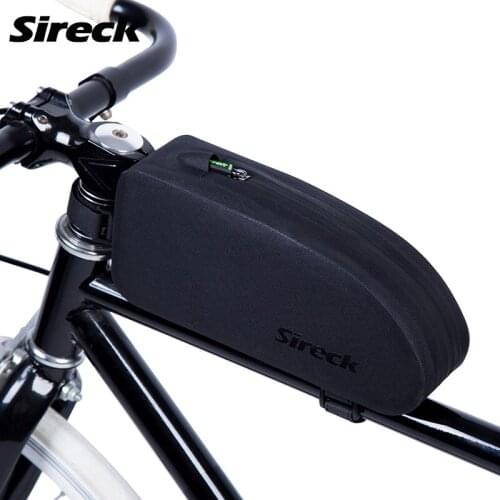 Sireck Bicycle Bag Waterproof Mountain Road Bike Bag 2 Colors Nylon Cycling Front Basket Bike Top Frame Tube Bag Accessories