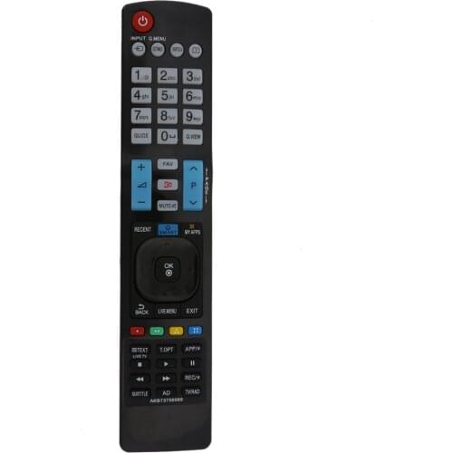 3D SMART APPS TV Remote Control Replace tv Television controller Replacement for LG AKB73756565 TV Black