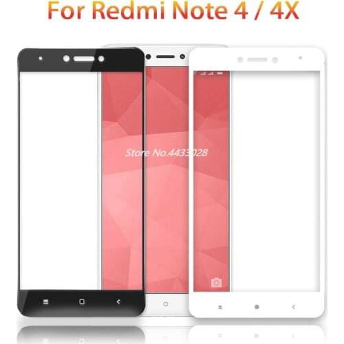 Tempered glass for xiaomi redmi note 4X 4 protective glass for xiaomi redmi note 4 X4 protection screen protecter full case film