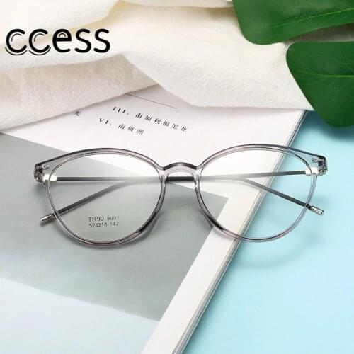 -0.5,-1.0,-1.5,-2.0,-2.5 To -6.0 Anti-Blue Light Simple Round Frame Lightweight Mens and Womens Fashion Reading Glasses
