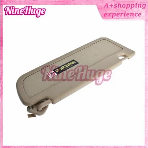 1PCS 83230SNBW01ZB For 2006-2011 Civic Right Sun Visor Beige 83230-SNB-W01ZB