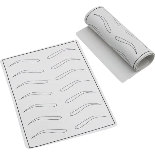 5Pcs Tattoo Practice Skin Permanent Makeup 20x15cm Eyebrow Skin Maquillage Fake Eye for Makeup Beauty Tools Tattoo Supply