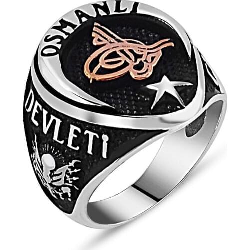 925 sterling Silver Ottoman Jahan State Ring