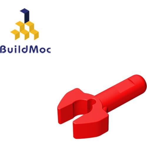 BuildMOC 48729 with Clip Mechanical Claw For Building Blocks Parts DIY electric Educational Classic Brand gift Toys