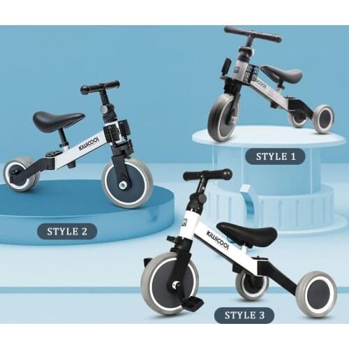 Children Scooter Tricycle Baby 3 In 1 Balance Bike Ride Outdoor Toys for 2-8years old Children for Learning Walk Scooter Toys