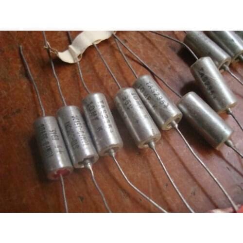 Quality assurance silver tantalum electrolytic capacitor 35V 10UF volume 8*18mm (Inductor)