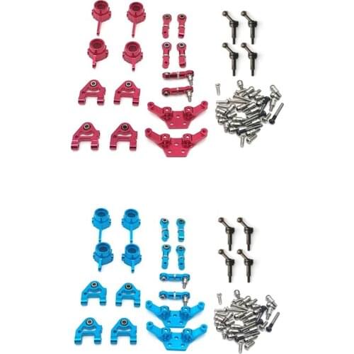 K989 Metal Full Set Upgrades Parts Accessories Kit for Wltoys K969 K979 K989 K999 P929 P939 1/28 RC Car